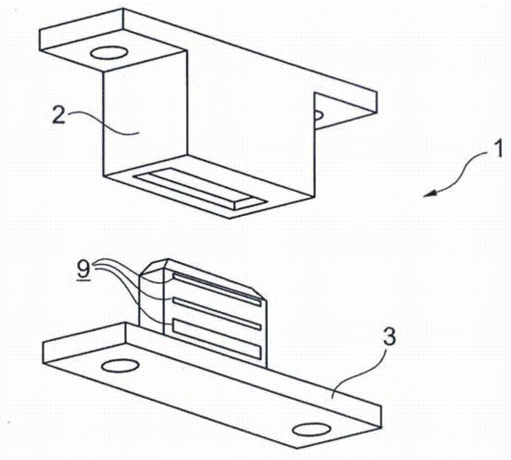 Safety device and lift device