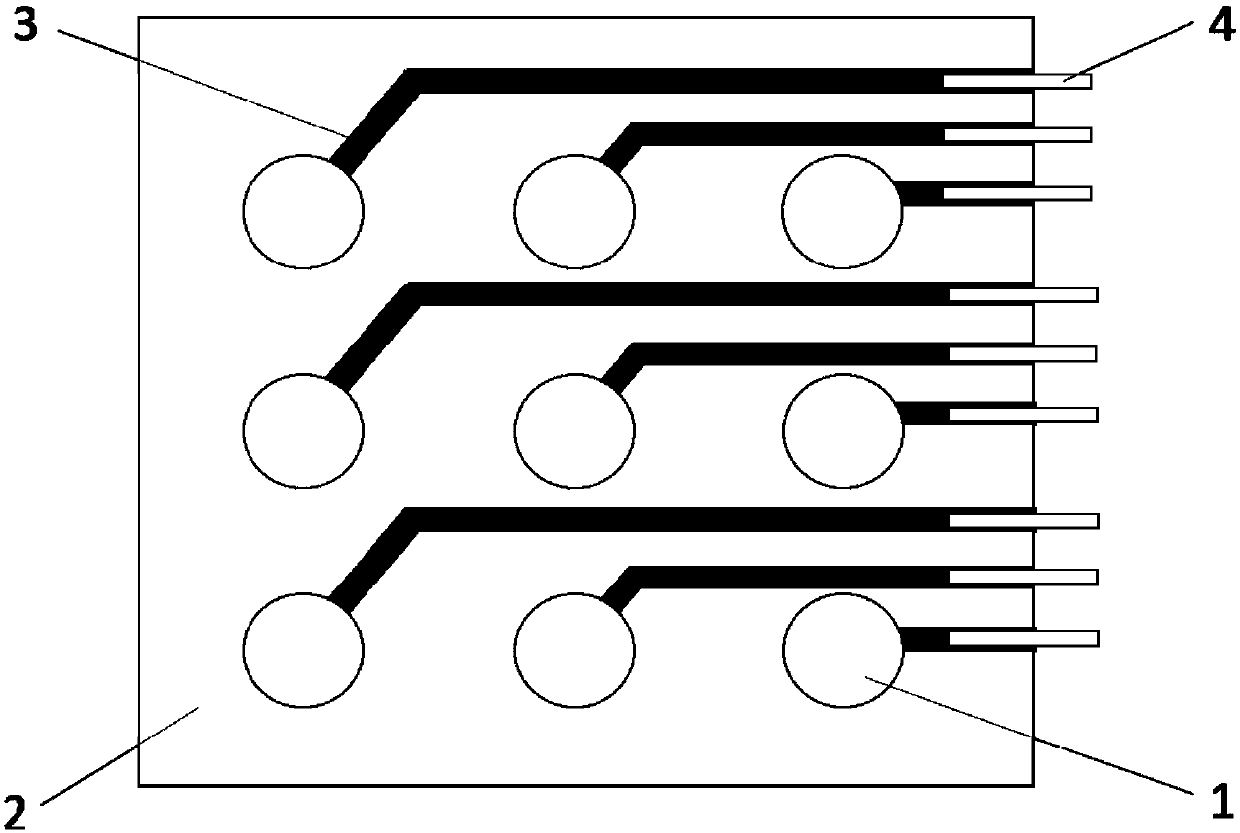 Application of hydrogel in preparation of electrodes of cortex electrograph for detection