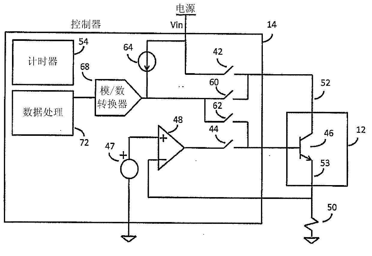 Anemometer detecting thermal time constant of sensor