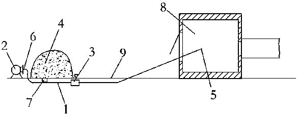 Method and device for feeding rice husks into rice husk combustion furnace for light calcium carbonate