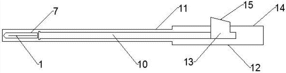 Meniscus suturing instrument