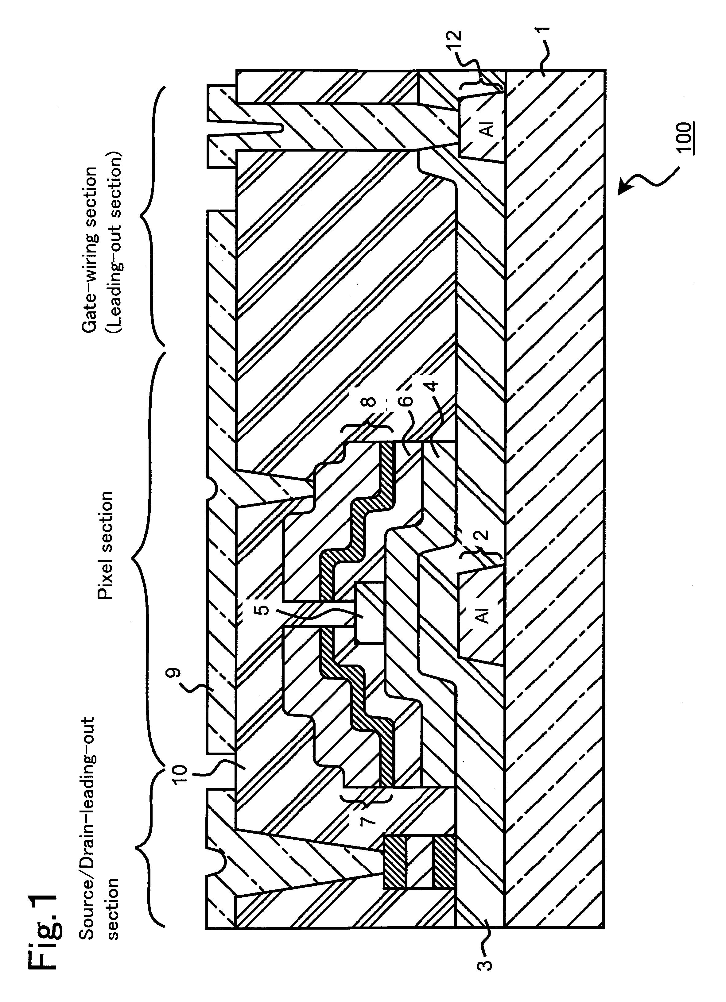 Thin film transistor, thin film transistor substrate, processes for producing the same, liquid crystal display using the same, and related devices and processes; and sputtering target, transparent electroconductive film formed by use of this, transparent electrode, and related devices and processes