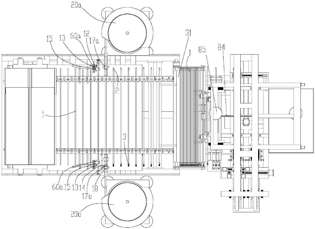 Device for pasting arrow head, arrow tail and arrow feathers