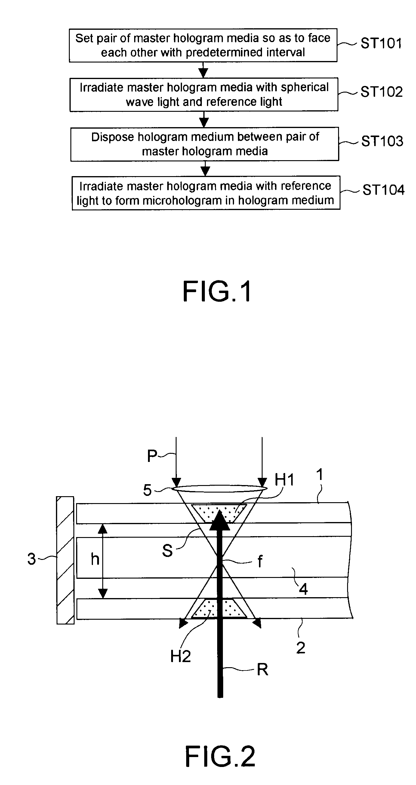 Hologram medium manufacturing method, master hologram medium manufacturing method, recording medium, and hologram medium manufacturing apparatus