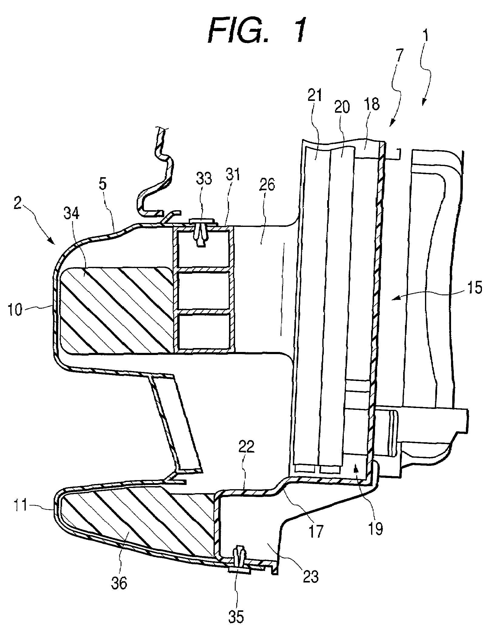 Vehicle body front structure