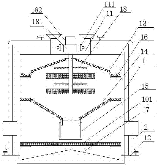 Tea oil filtering device