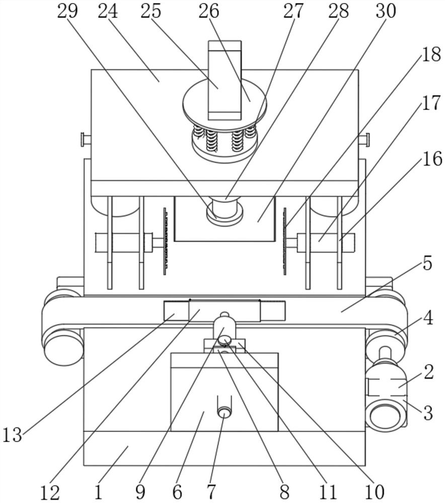 Full-automatic stamping production line