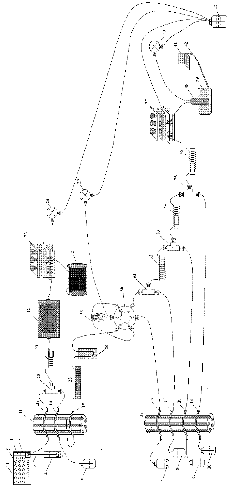 Automatic analyser for volatile phenolic compound in water