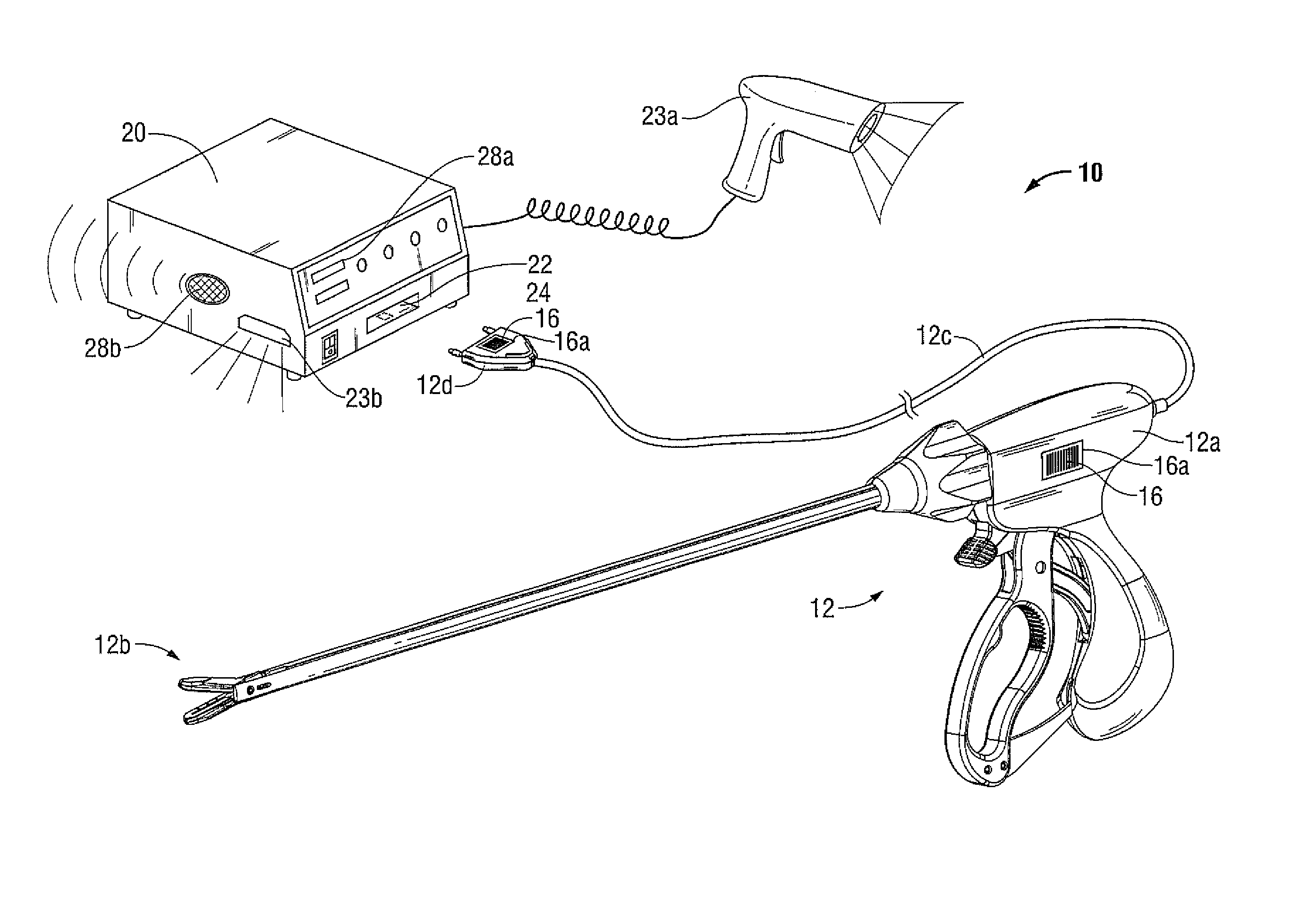 Removable Ink for Surgical Instrument