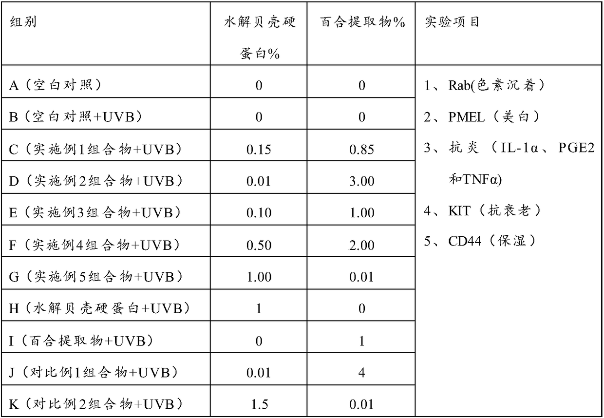 Composition with effects of skin whitening and spot fading, application of composition and skin care product