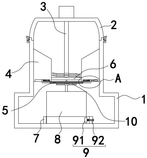 Acne-removing medicine formula and medicine preparation device for same