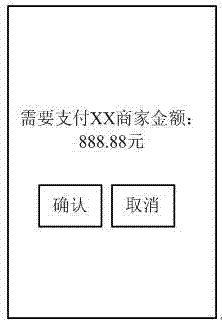 Payment method, corresponding portable terminal, third-party payment platform