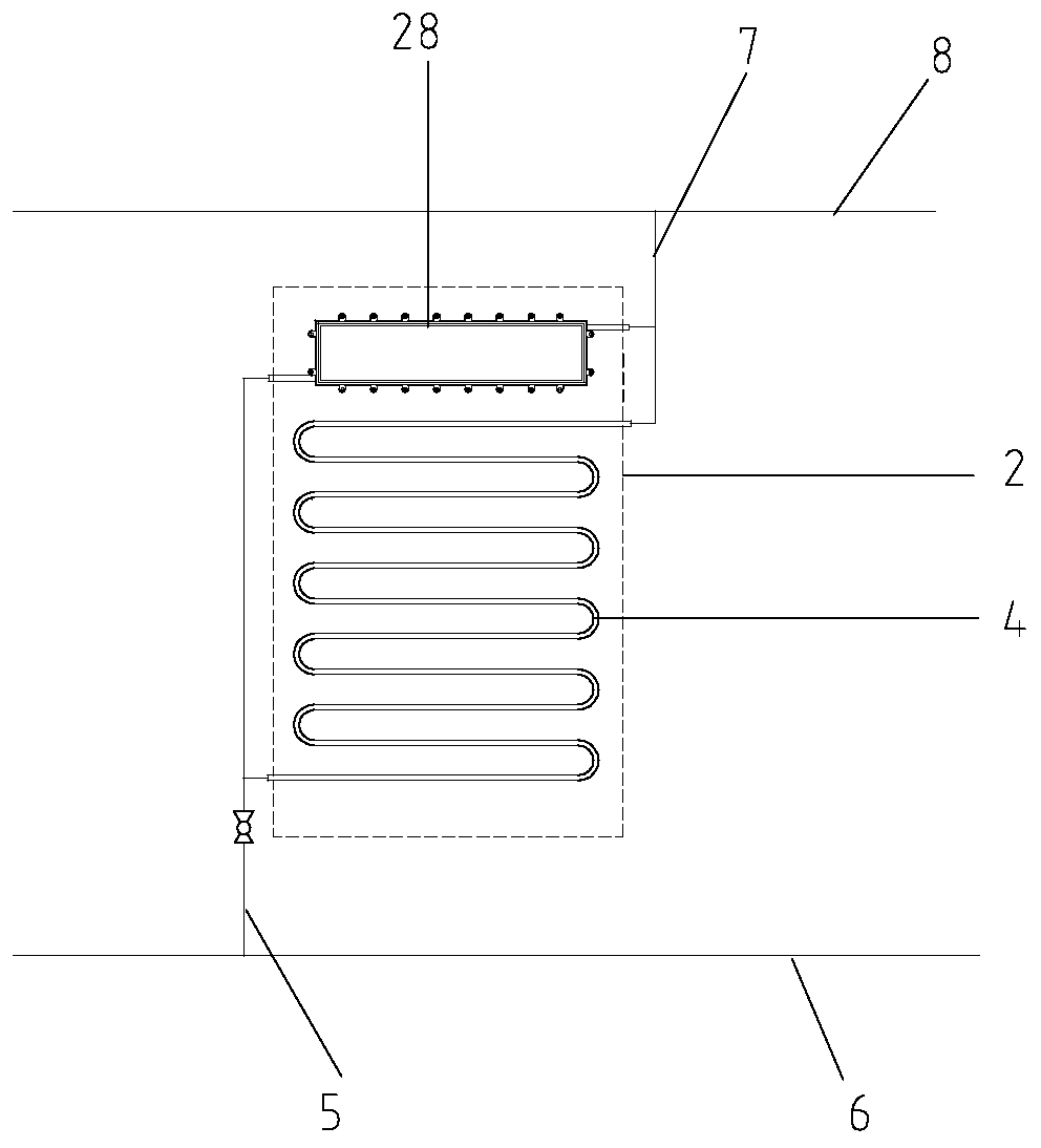 A cabinet liquid cooling system