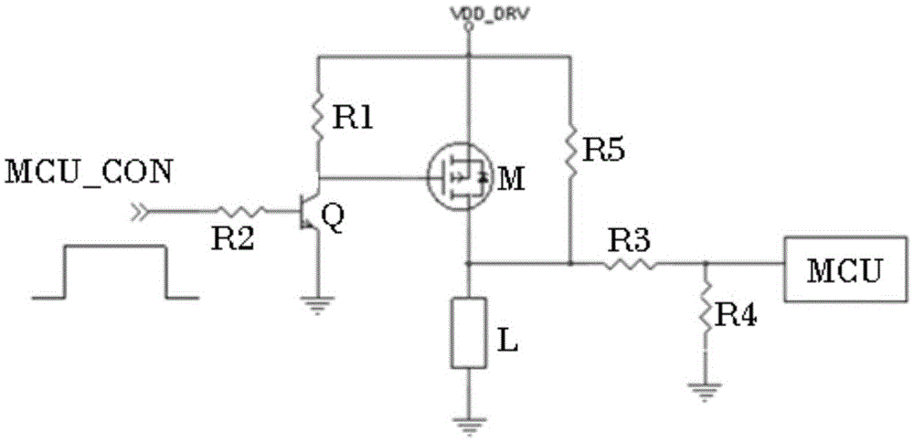 A drive port self-diagnosis circuit