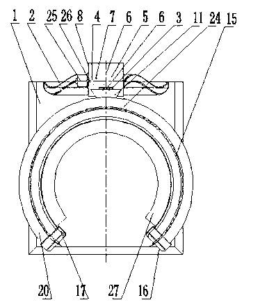 Aromatic machine for removing human body smell