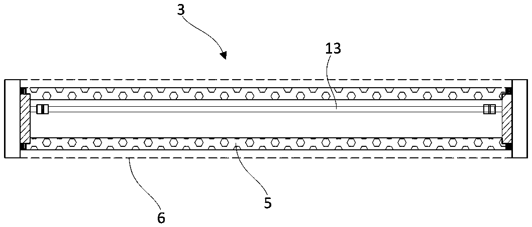 In-hole double-plunger water injection infiltration testing apparatus and working method thereof