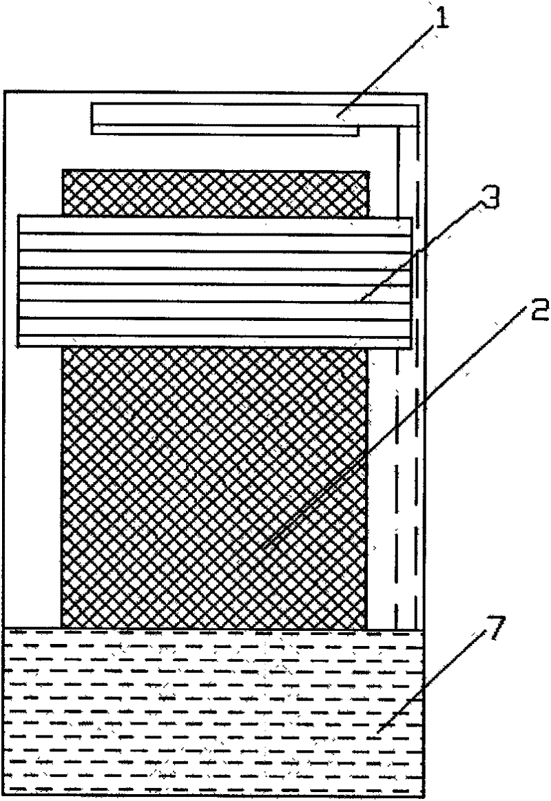 Method and device for treating pollutant and dust in gas