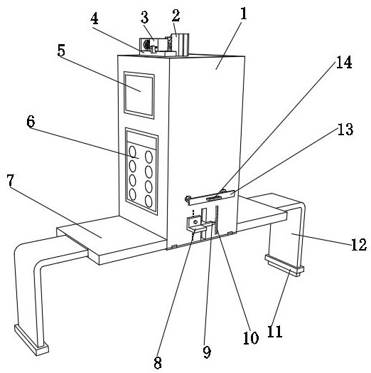 Detection equipment with accurate detection function for neurology department