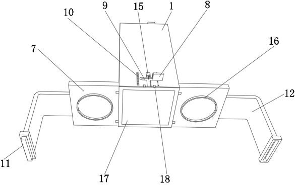 Detection equipment with accurate detection function for neurology department