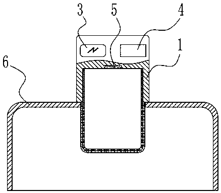 Quick valuing method and device for radon exhalation rate