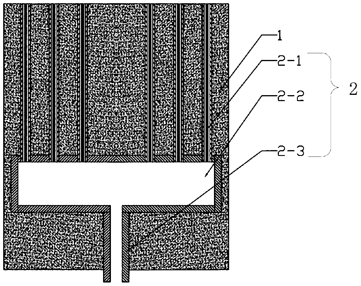 Circular seam type bottom-blowing gas supply brick