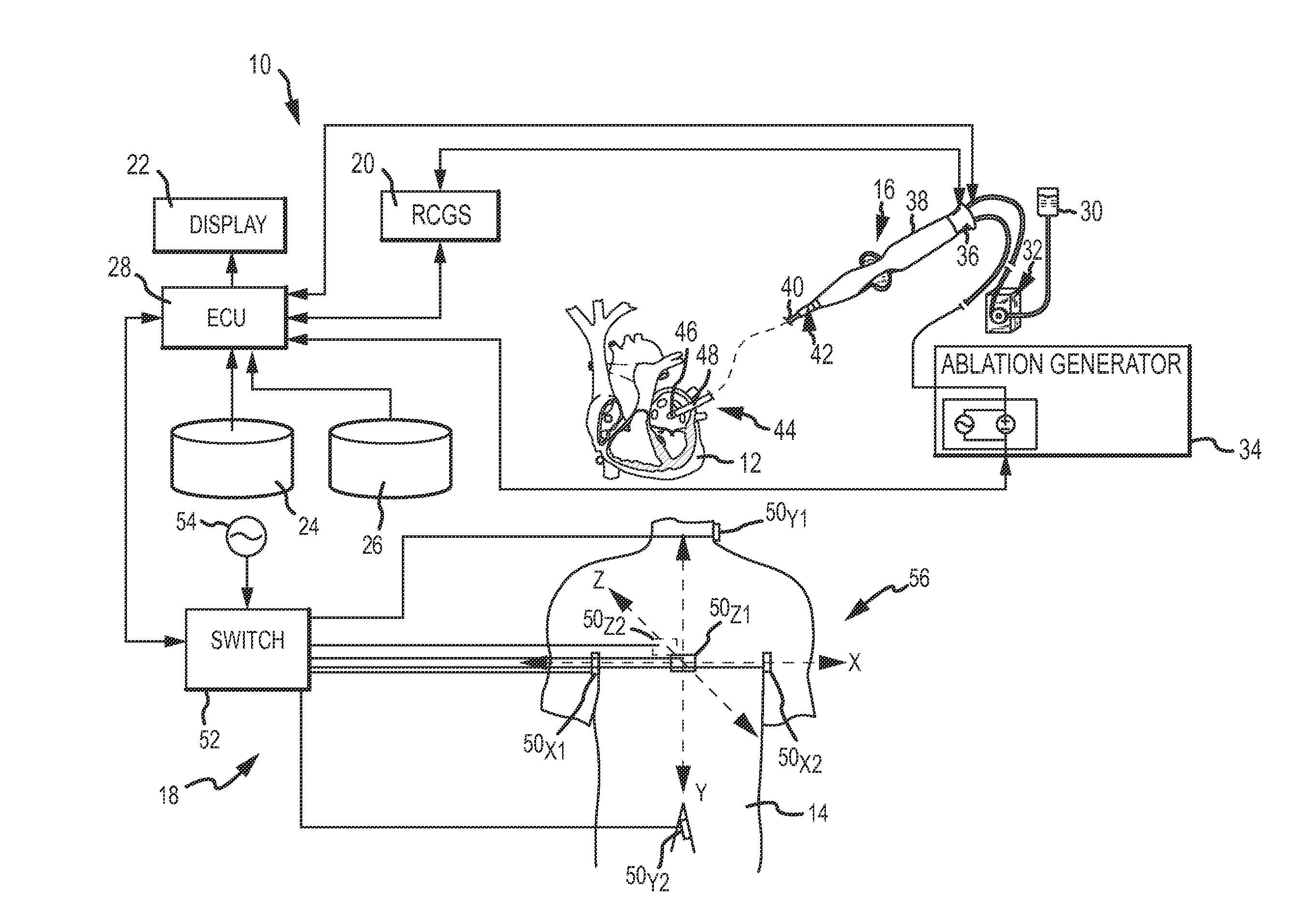 Catheter configuration interface and related system