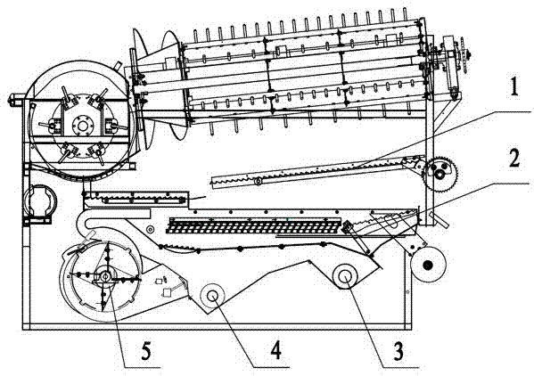 Combine harvester self-adaptive cleaning control device and self-adaptive cleaning method thereof