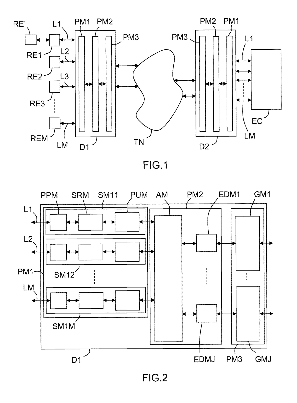 Methods and device for processing digital data frames and transport frames for reduction of transport bandwidth