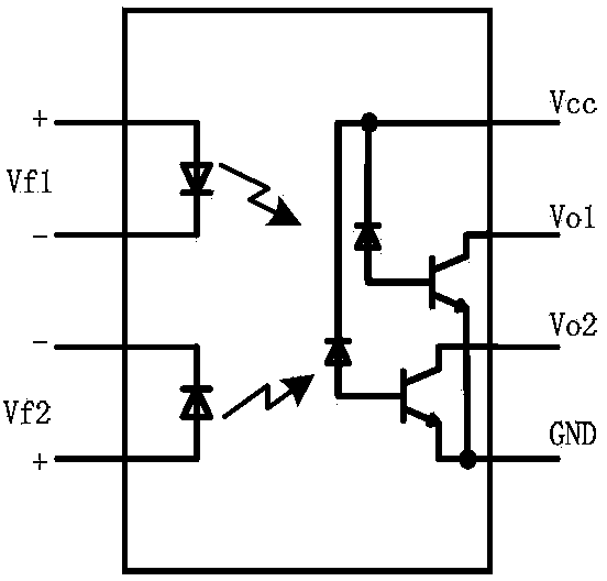 Method for evaluating opto-coupler storage life based on low-frequency noise classification