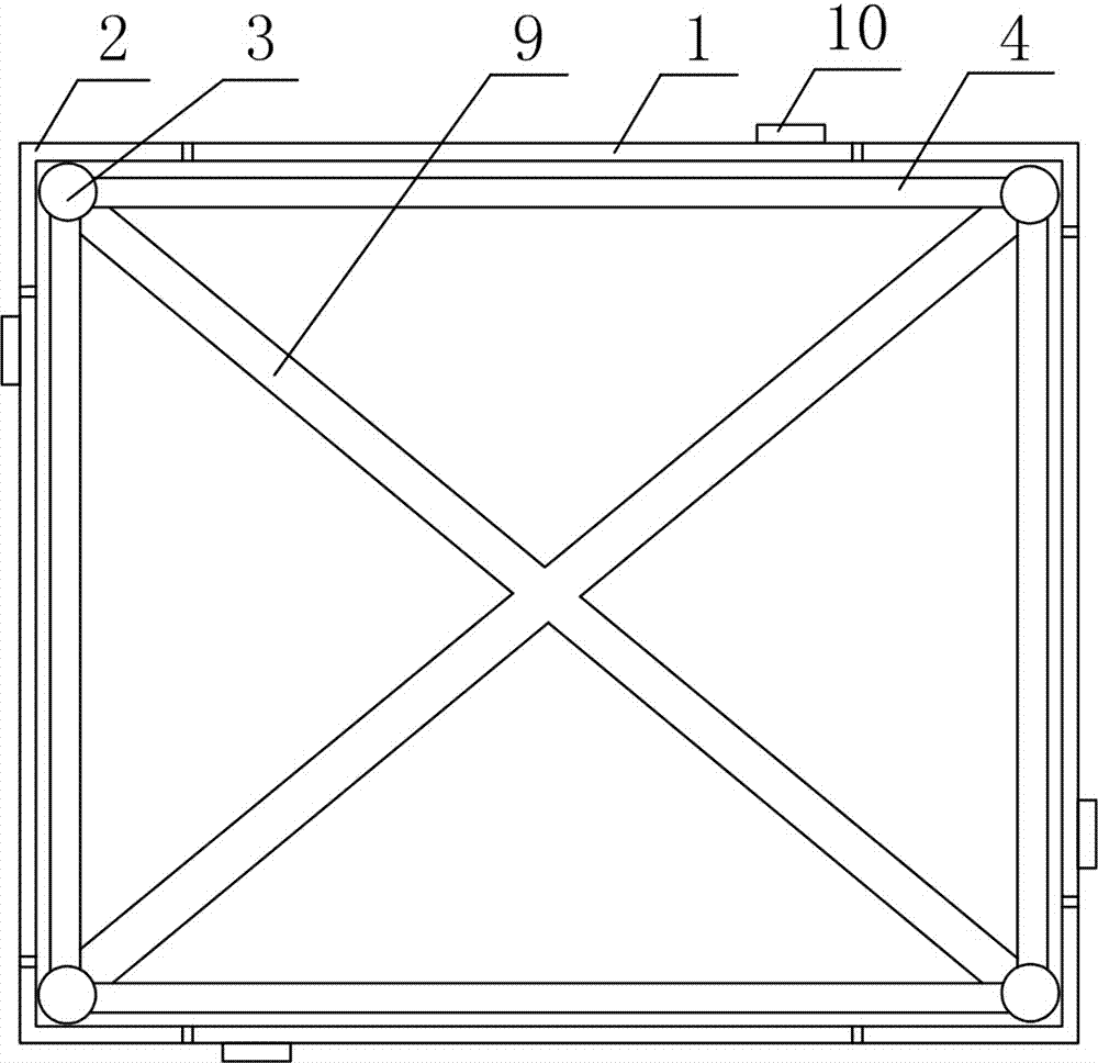 Equipment cabinet convenient for circuit arrangement