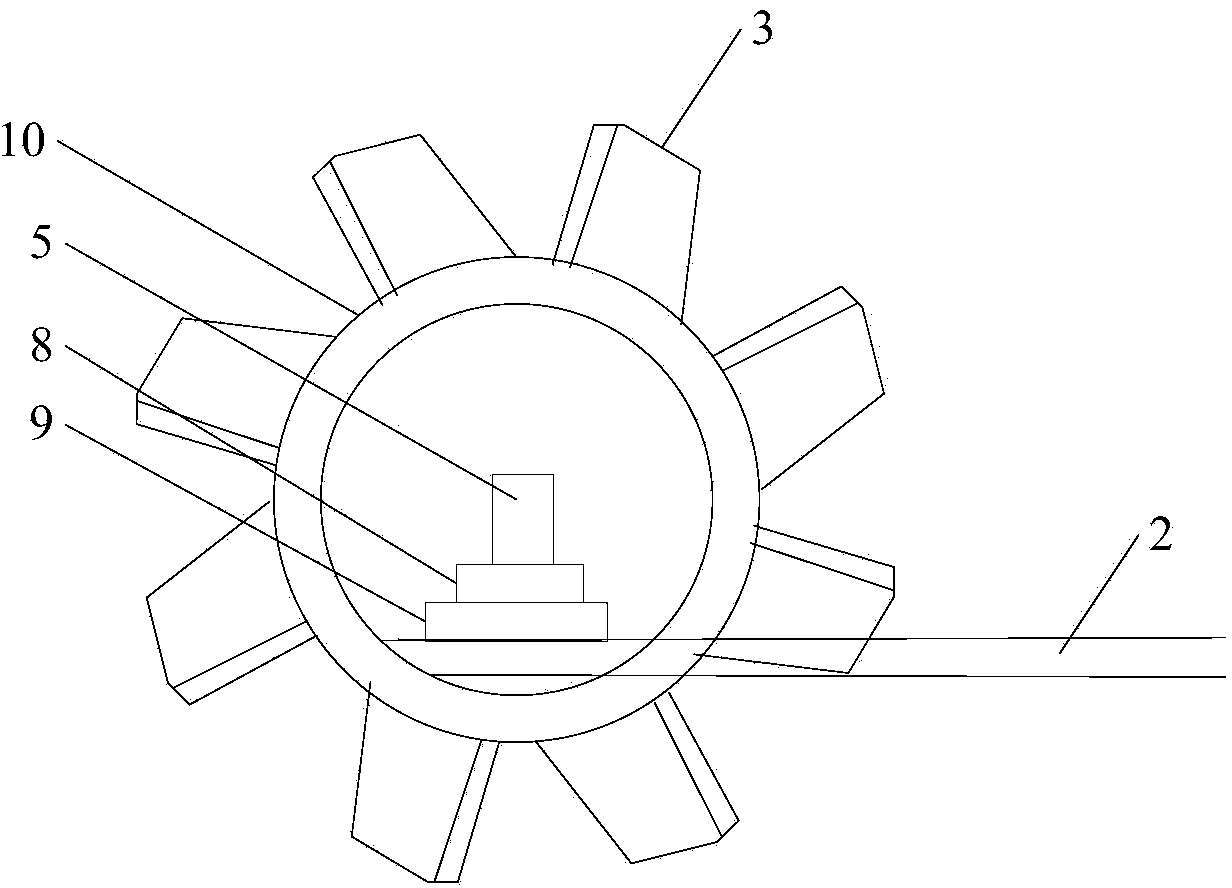 Anti-collision system and method of bulk cargo storage yard stand-alone equipment