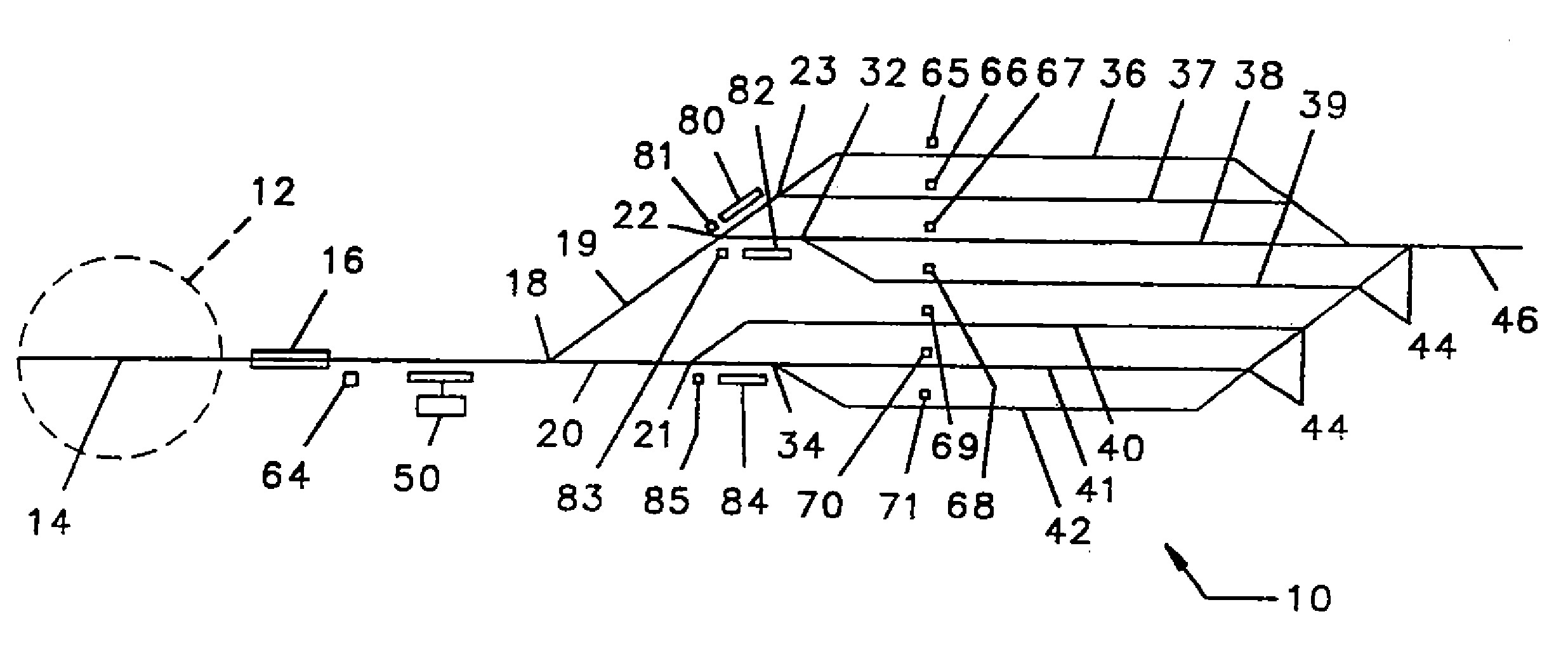 Railroad track de-icing method and apparatus