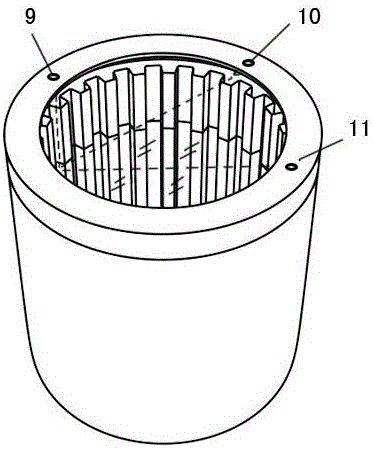 Self-rotating clothes washing machine