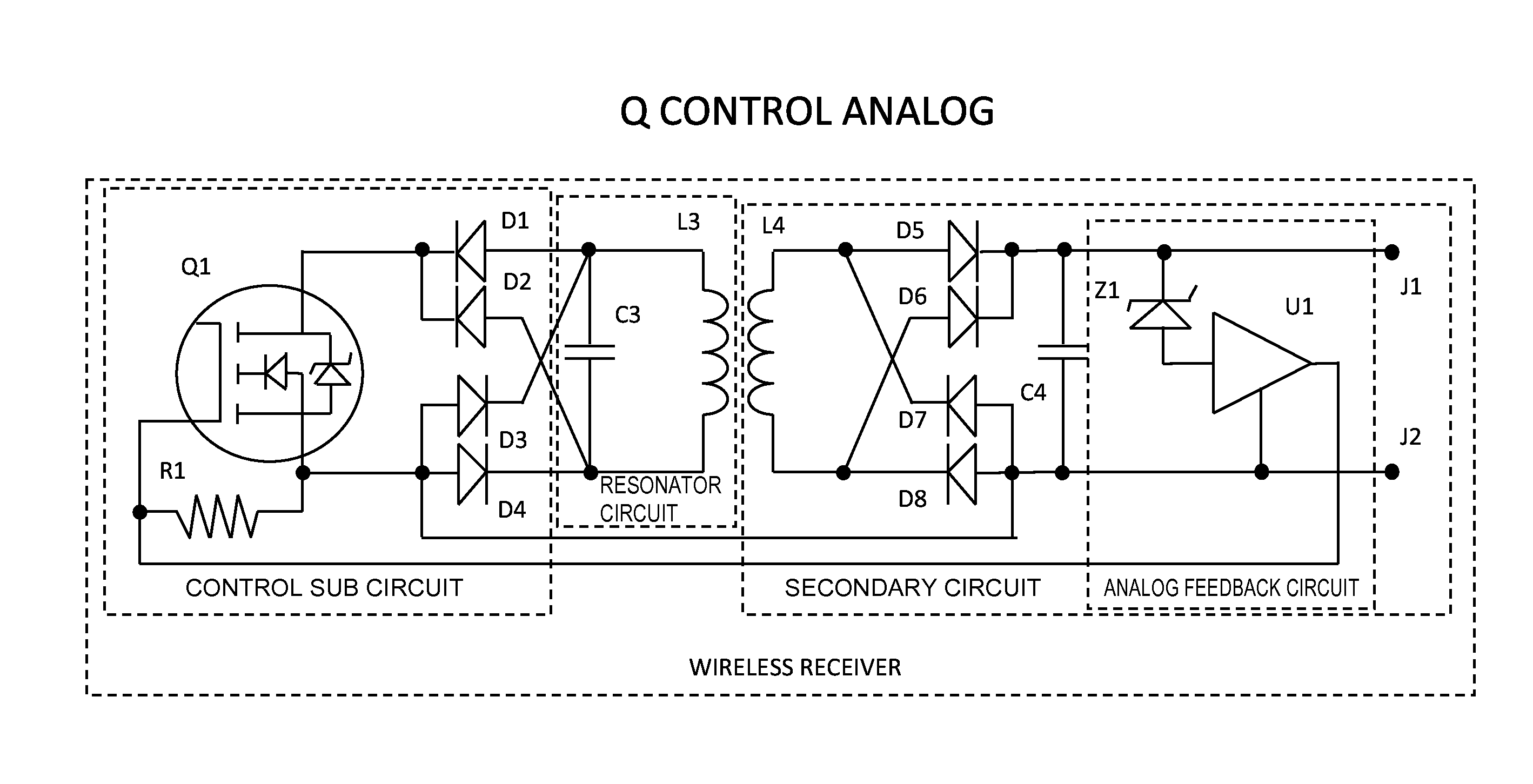 Wireless power control system