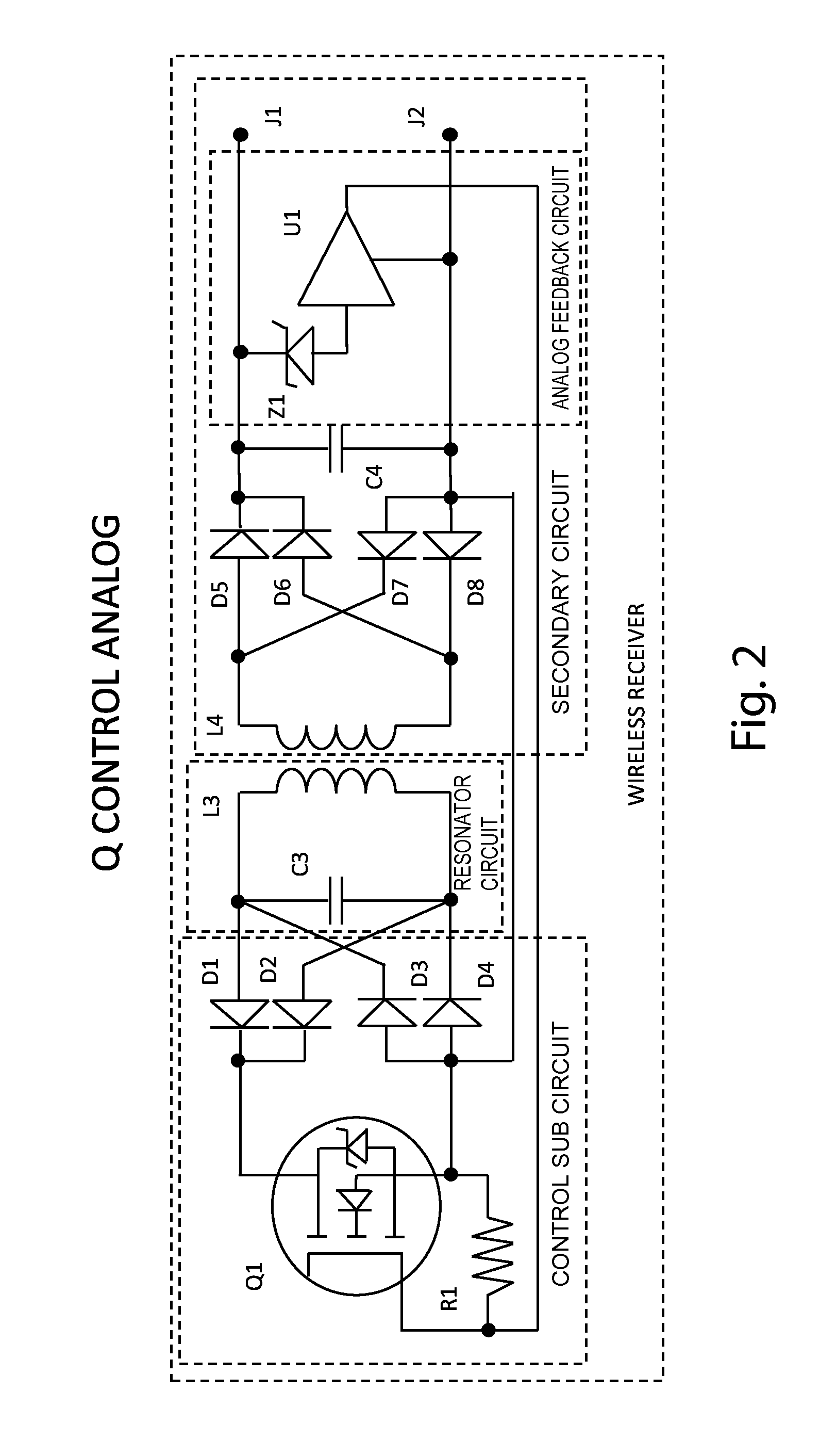 Wireless power control system