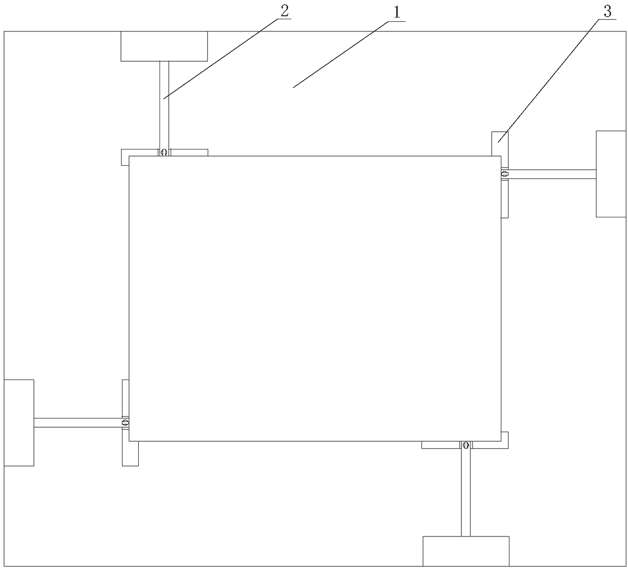 Ore fixing device for punching press mold