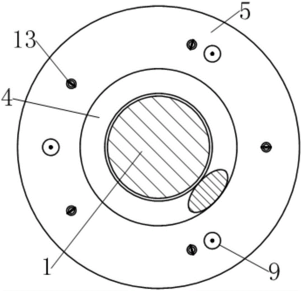 Spiral spring damper with early rigidity capable of being adjusted