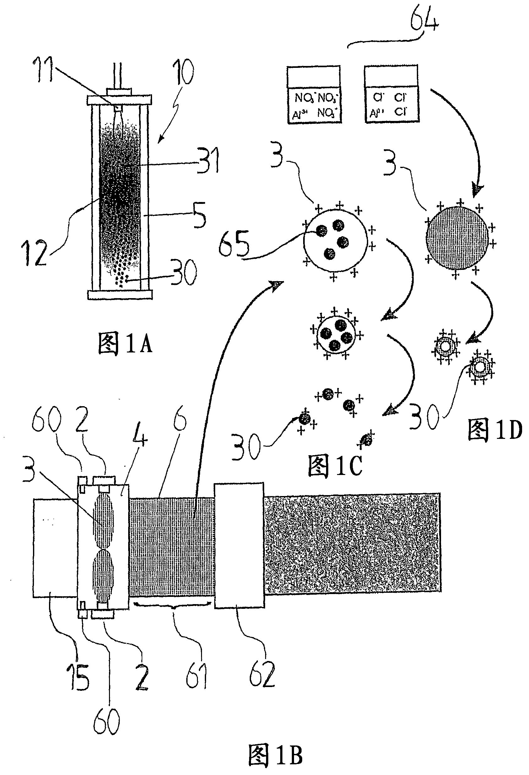 Apparatus and method for charging nanoparticles