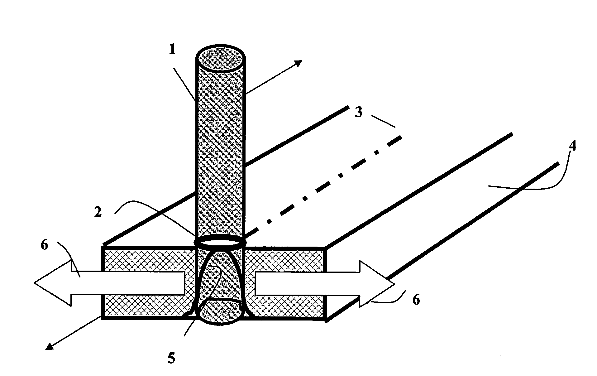 Method of separating non-metallic material using microwave radiation