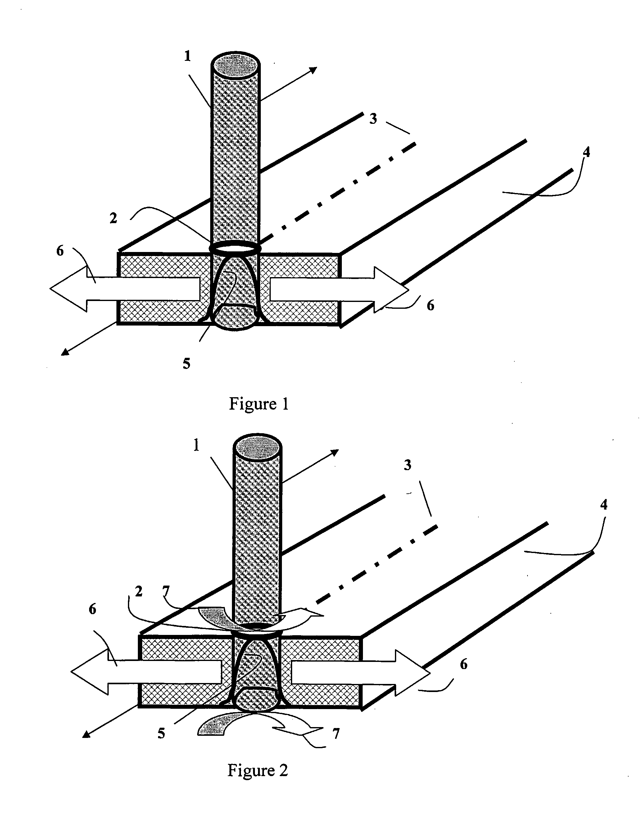 Method of separating non-metallic material using microwave radiation