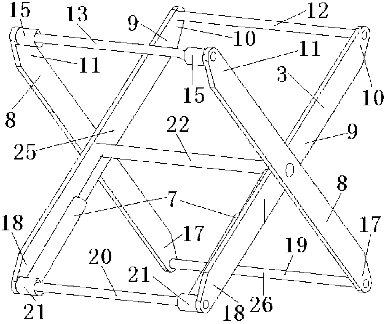 Replacement device for automotive air conditioning assembly assembling tool