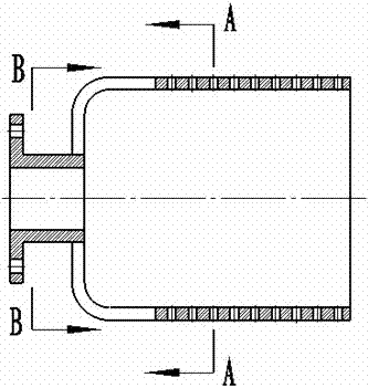 Symmetrically arranged propeller type self-air compression, self-air suction and self-water absorption aerator