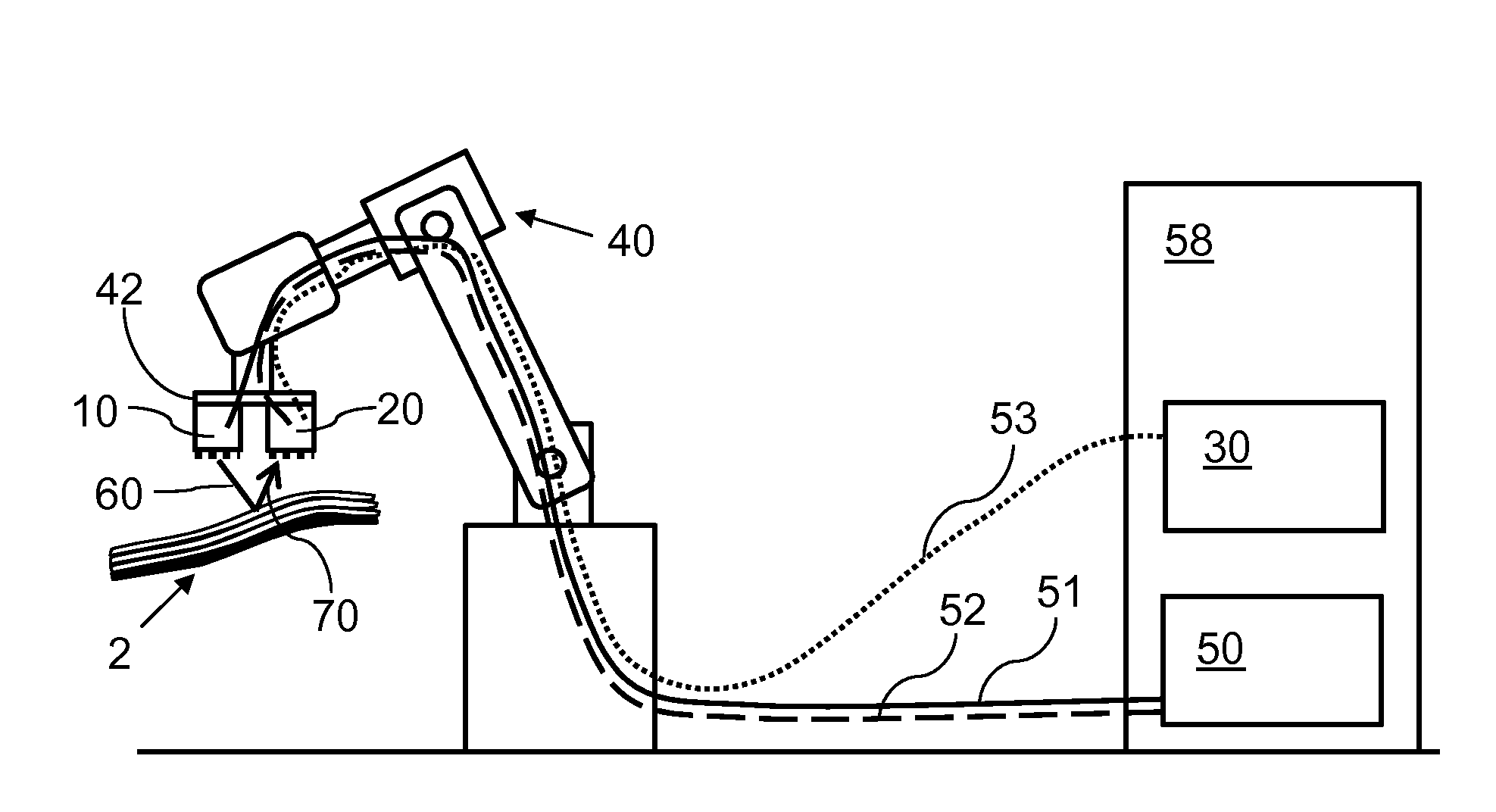 Sensor System For Characterizing A Coating Such As A Paint Film By THz Radiation