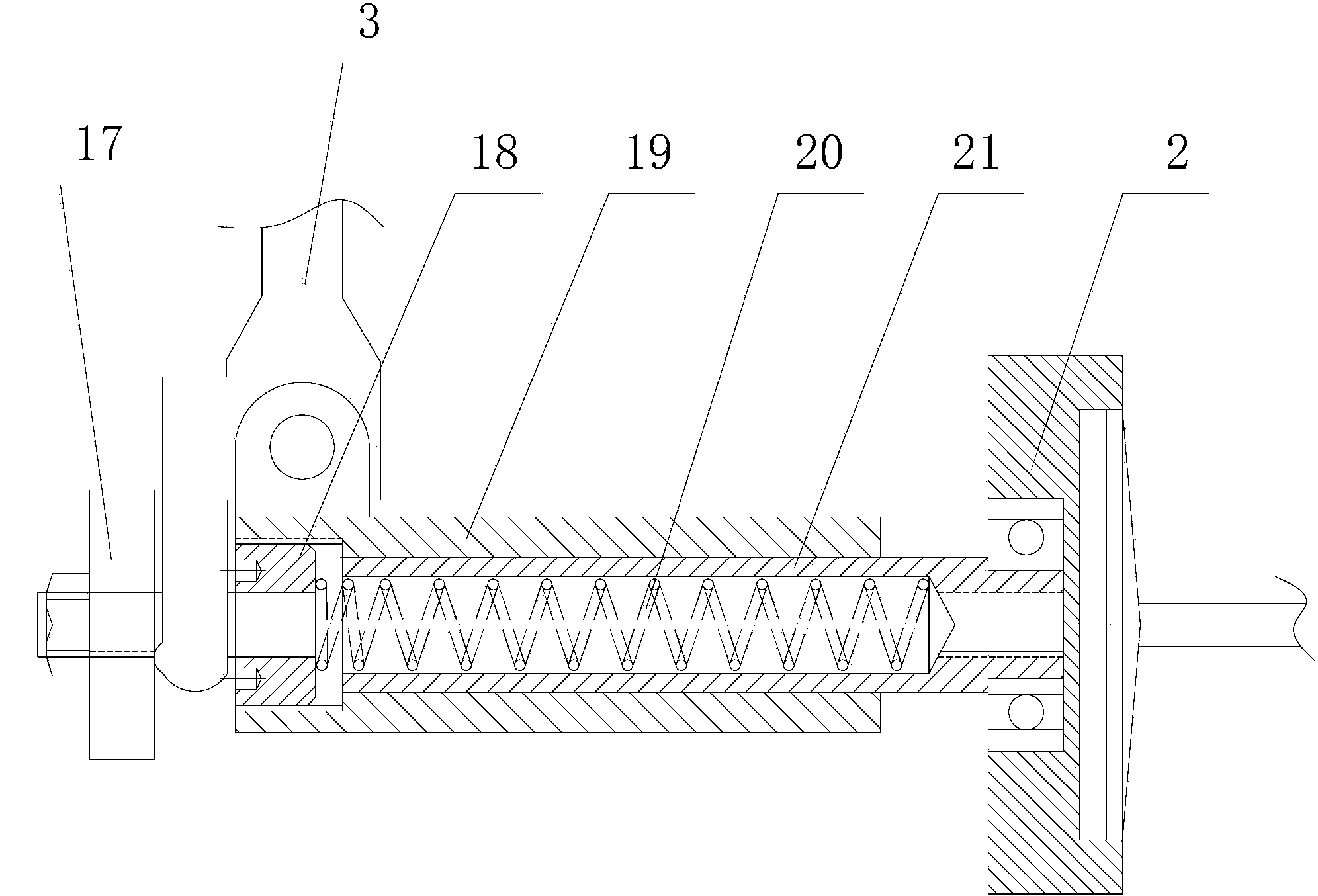 Glass scribing device