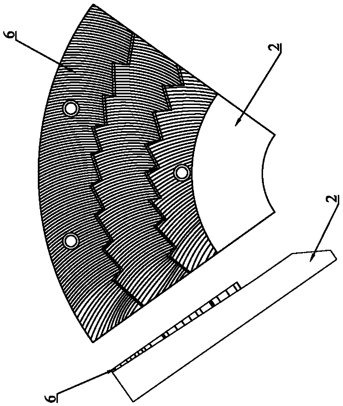 Refiner rotor and refiner