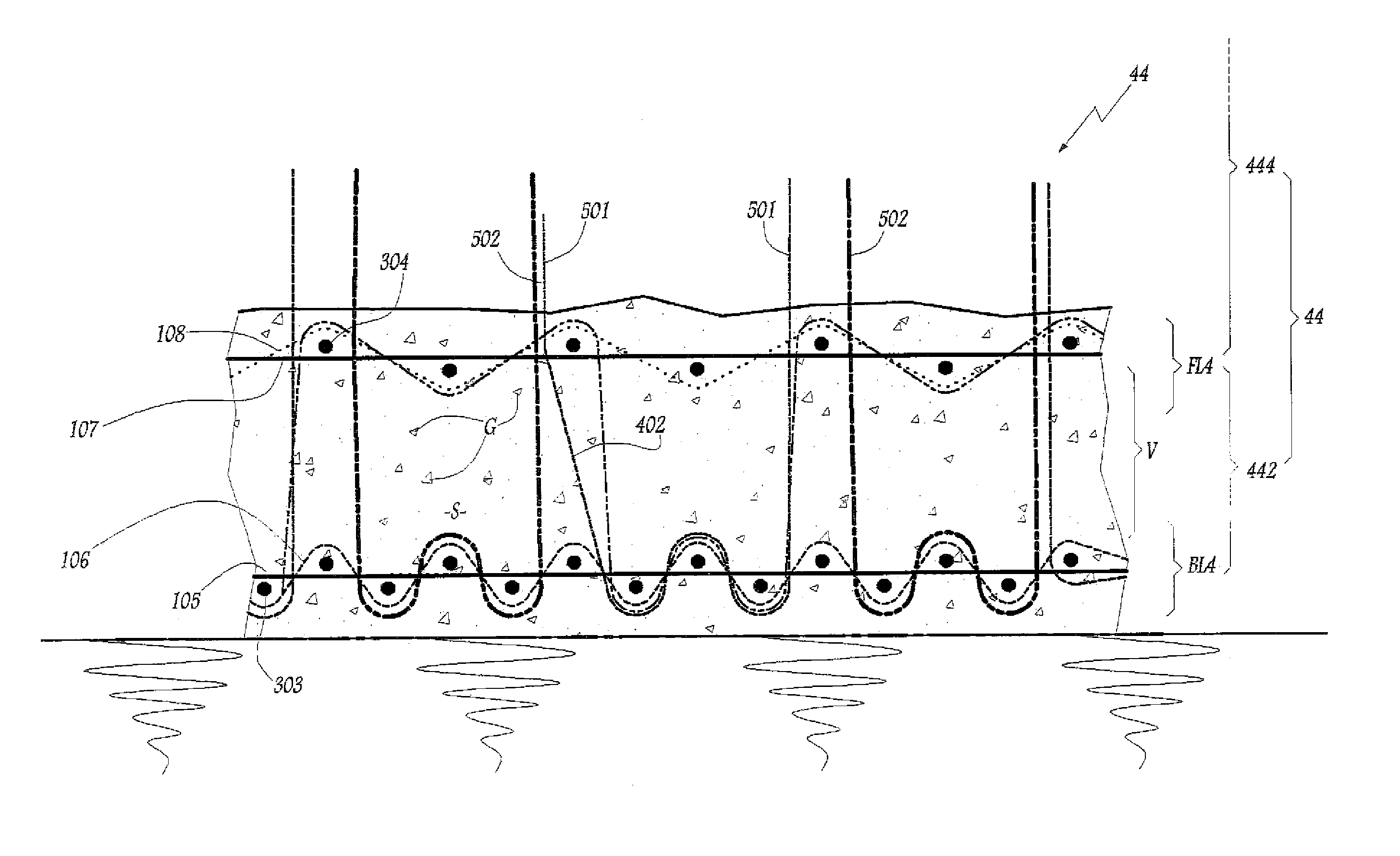 Fabrics simultaneously woven from two distance fabrics