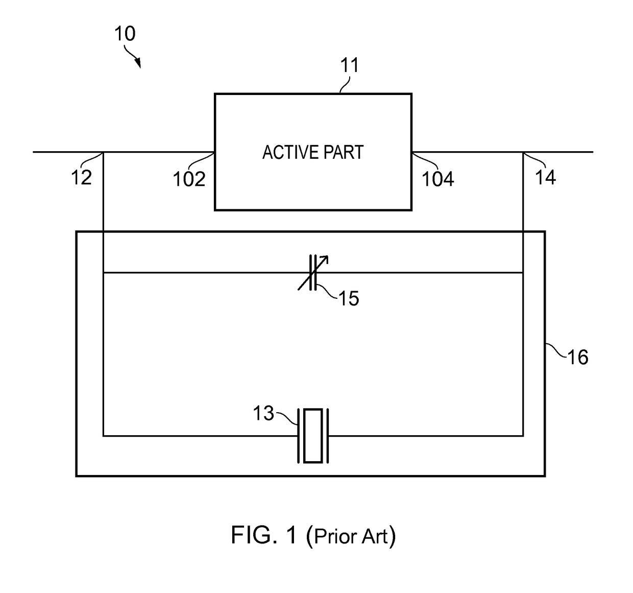 Oscillator circuit with two switchable oscillators