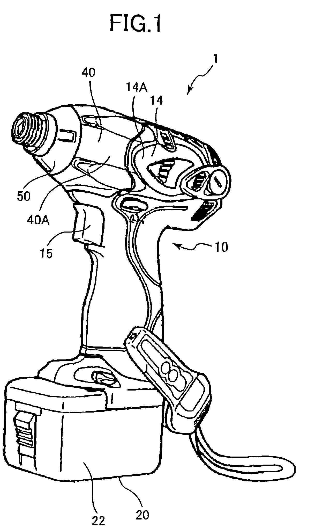 Portable tool having cover and label to be stuck on the portable tool for identification