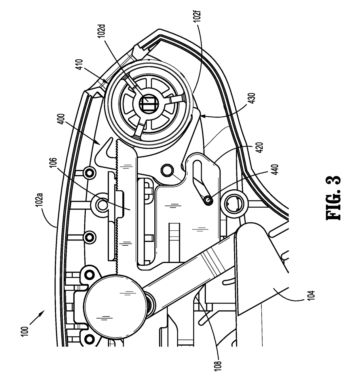 Clip counting mechanism for surgical clip applier