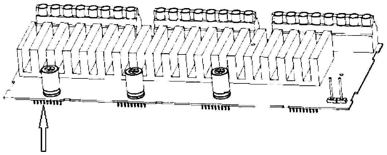 Multi-channel control device and mounting method thereof